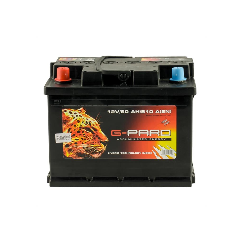 Акумулятор автомобільний G-Pard 60 Аh/12V (TRC060-01) - зображення 1