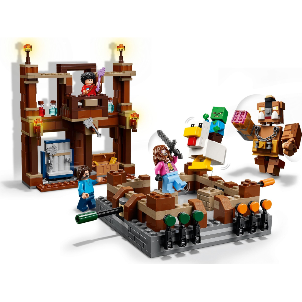 Конструктор LEGO Minecraft Бійцівський ринг у лісовому маєтку (21272) - зображення 3
