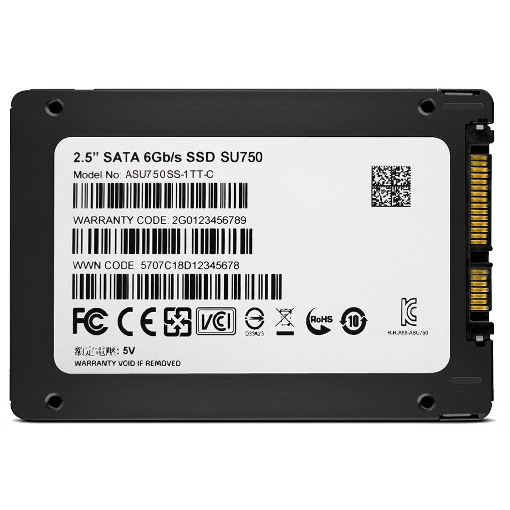 Накопичувач SSD 2.5" 1TB ADATA (ASU750SS-1TT-C) - зображення 4