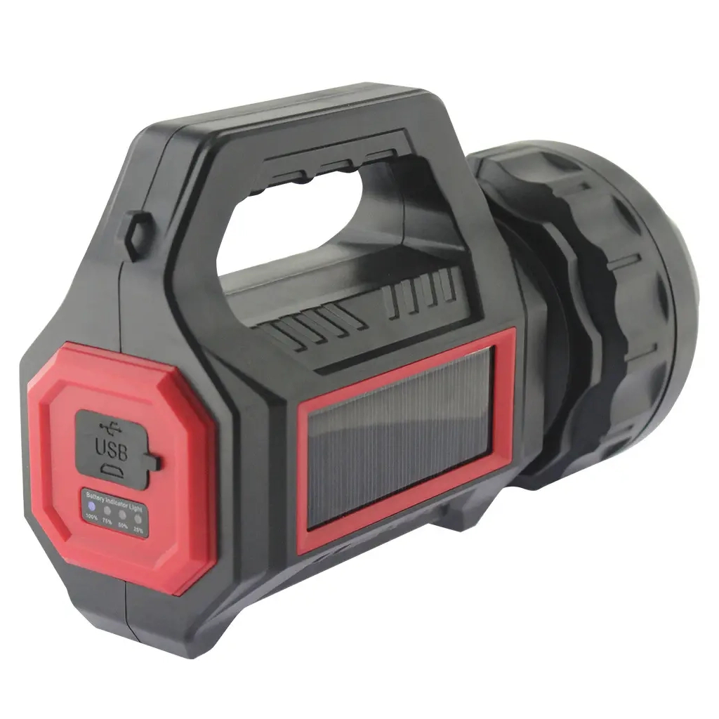 Ліхтар Quantum Grant 5W LED+COB USB/solar з функцією Power Bank (QM-FL1051) - зображення 2