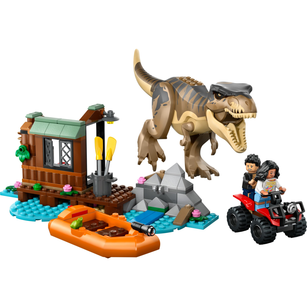 Конструктор LEGO Jurassic World Втеча річкою від тиранозавра (76975) - зображення 2