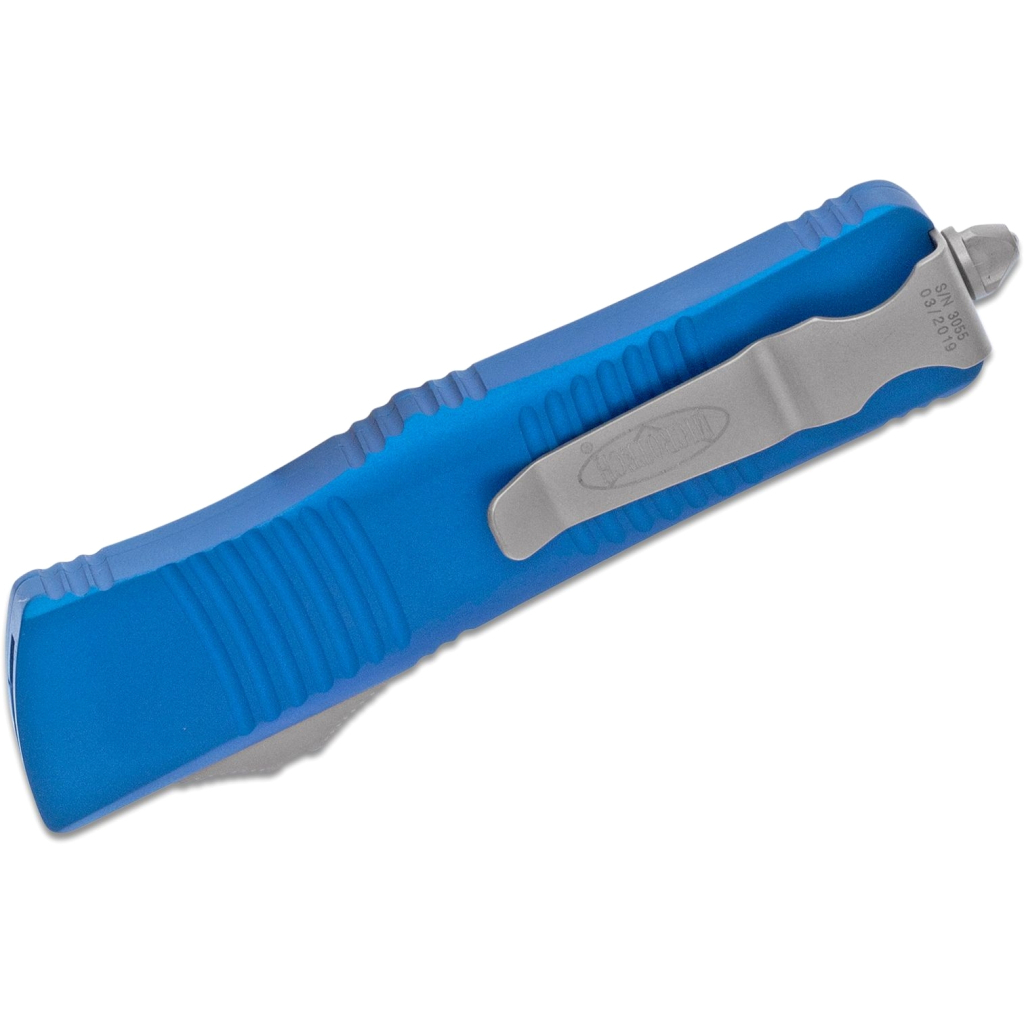 Ніж Microtech Troodon Double Edge Stonewash Blue (138-10BL) - зображення 3