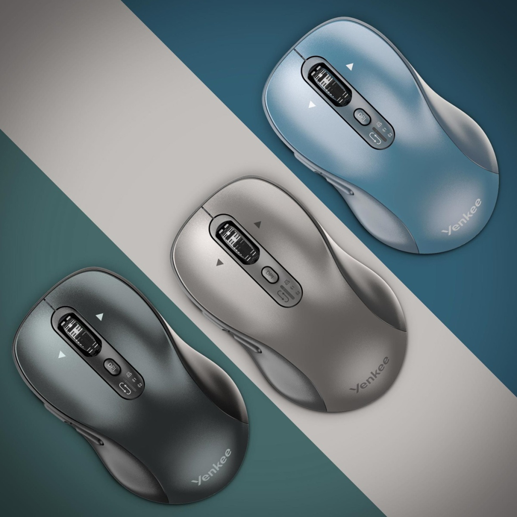 Мишка YENKEE YMS 2010SR Gyro Wireless/Bluetooth Graphite (45025341) - зображення 6