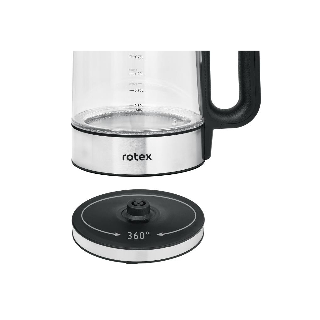 Електрочайник Rotex RKT85-GS Smart - зображення 4