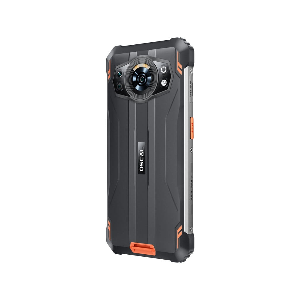 Мобільний телефон Oscal S80 6/128GB Orange - зображення 4