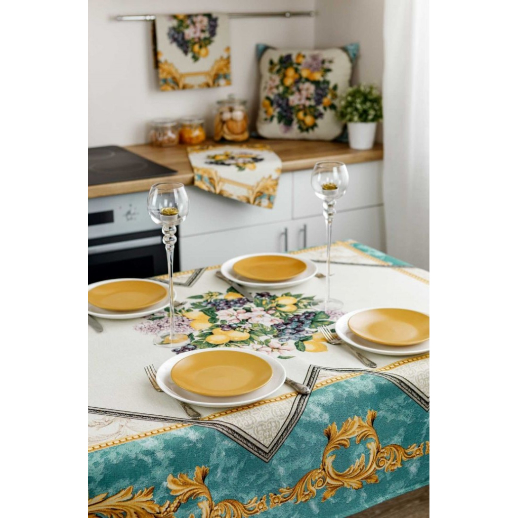 Скатертина Прованс гобеленова Verna 135х240 см (4823093447257) - зображення 2