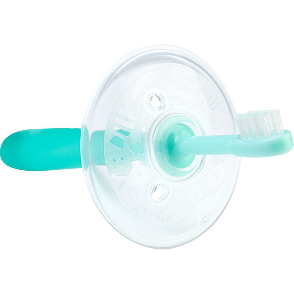 Дитяча зубна щітка Pigeon 4,5-12 міс набір 3 шт (1021091) - зображення 6