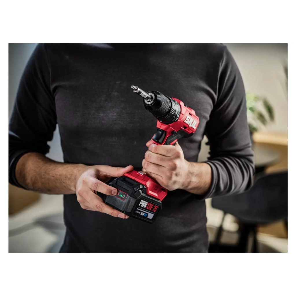 Шуруповерт Skil акумуляторний безщітковий безударний 3011 HB, 2x2Ah, кейс (DD1E3011HB) - изображение 5