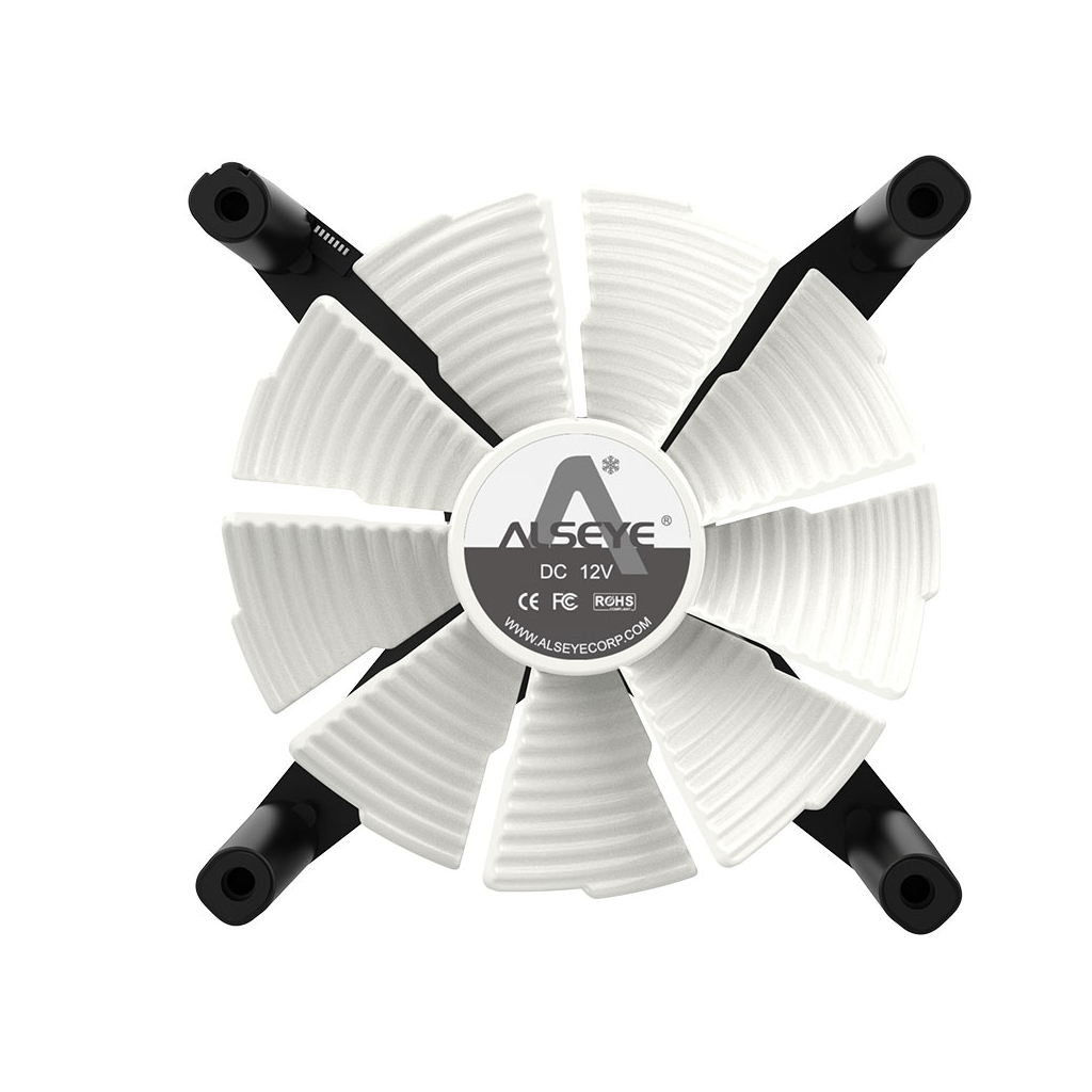 Кулер до корпусу Alseye X12 (White Push) (AS.04.03.0026) - зображення 4
