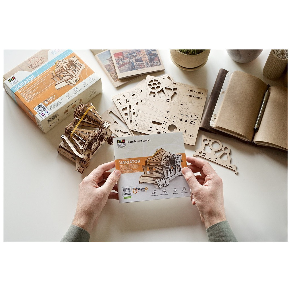 Конструктор Ugears Варіатор (70147) - зображення 11