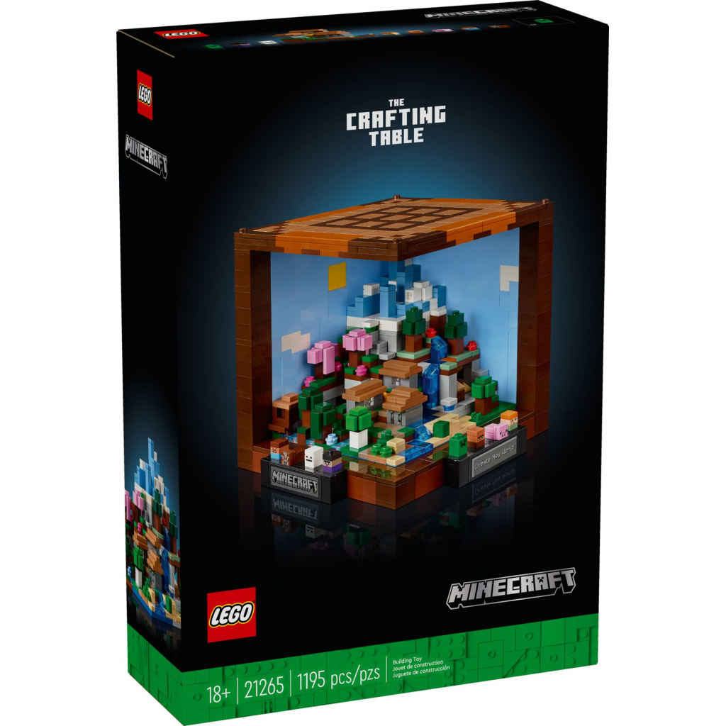 Конструктор LEGO Minecraft Верстак 1195 деталей (21265) - зображення 1