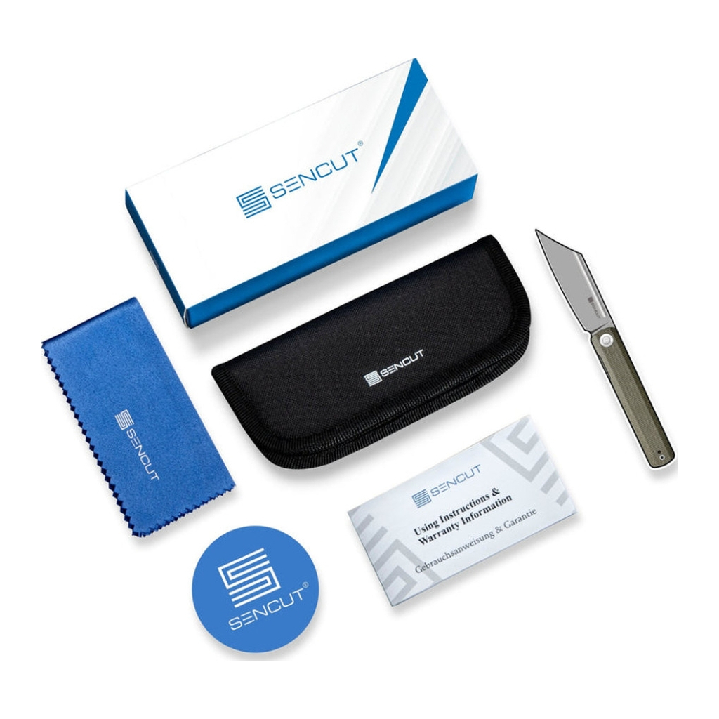 Ніж Sencut Draxor Satin G10 Grey (S24035-3) - зображення 8