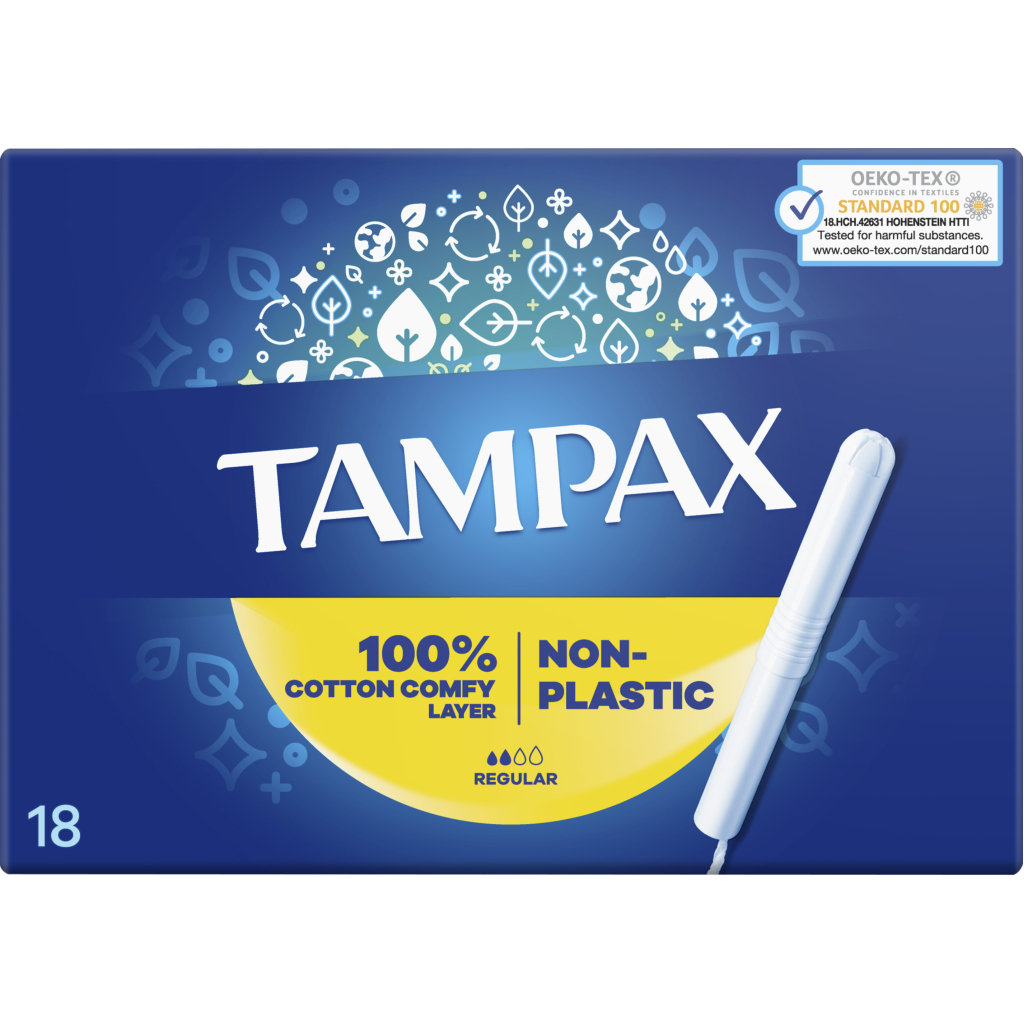 Тампони Tampax Regular з аплікатором 18 шт. (8006540858509) - изображение 2