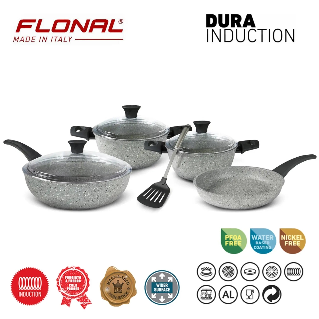 Набір посуду Flonal Dura Induction 8 предметів (DUISET08PZ) - зображення 3