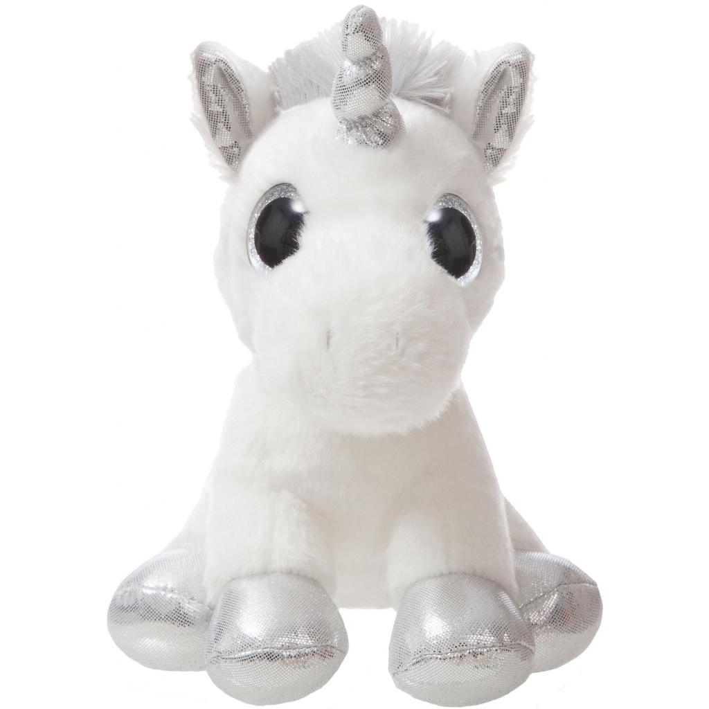 М'яка іграшка Aurora Єдиноріг Silver, 20 см (150710K) - зображення 3
