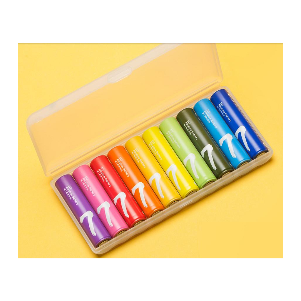Батарейка ZMI RAINBOW ALKALINE * 10 (AA701) - зображення 7