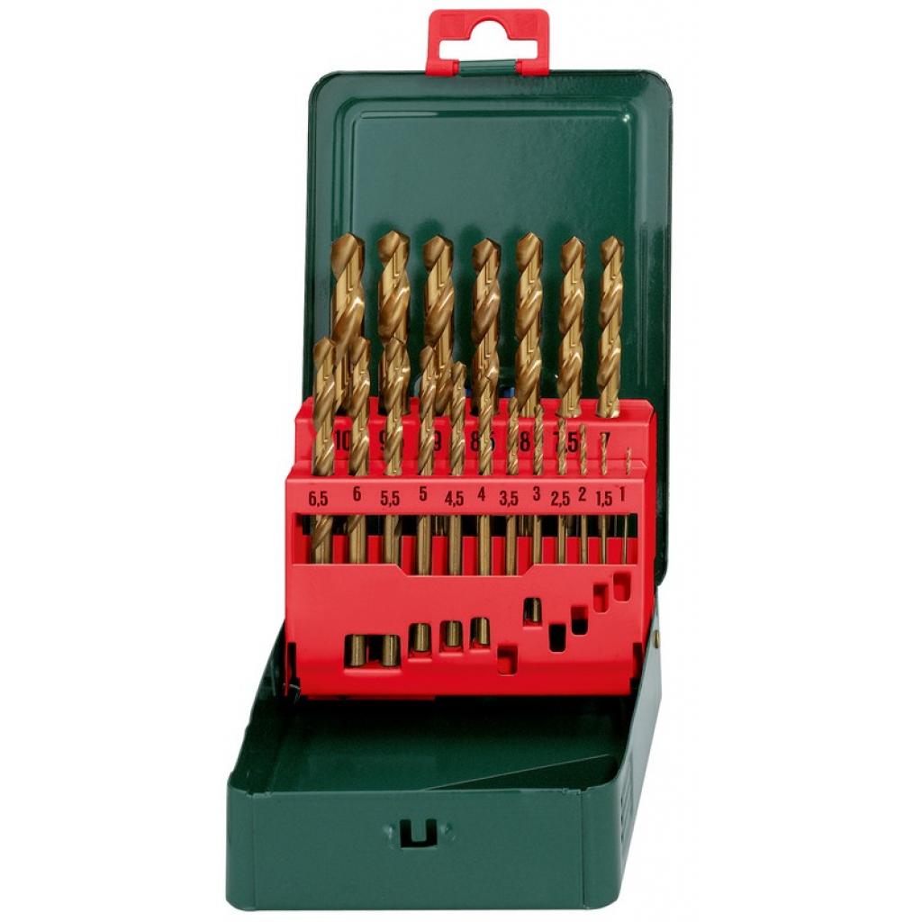 Набір свердл Metabo HSS-TiN 19шт. Promotion (627156000) - зображення 1