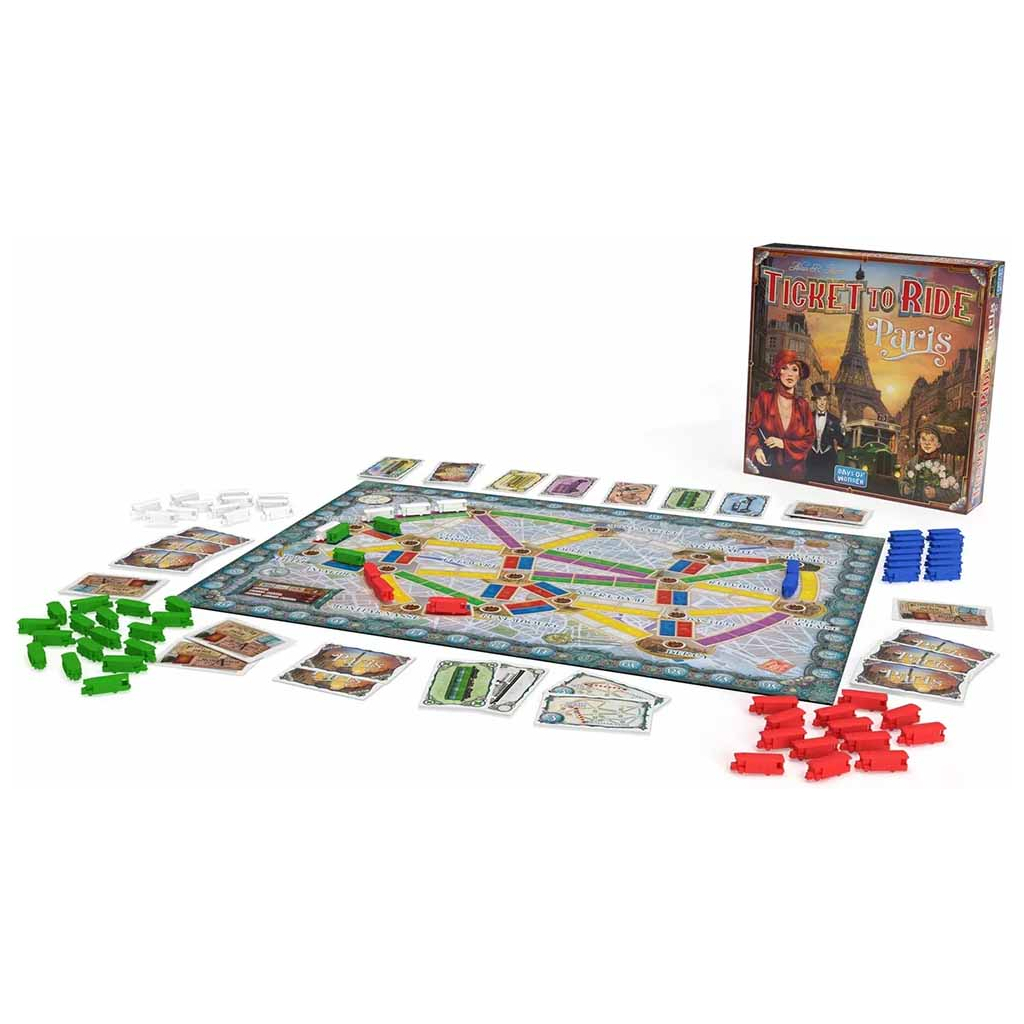 Настільна гра Lord of Boards Квиток на потяг: Париж (Ticket To Ride: Paris) українська (LOB2340UA/LFCACD355) - зображення 3