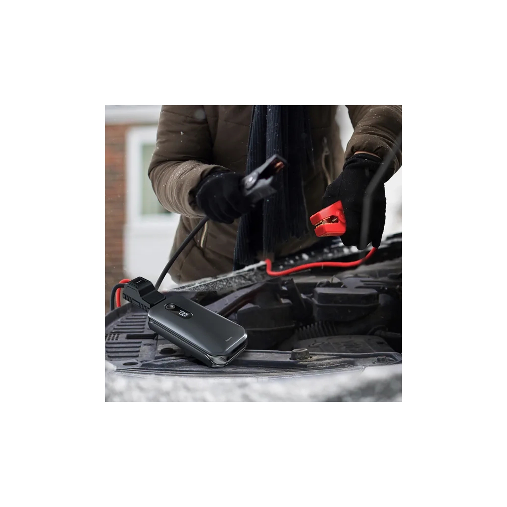 Пуско зарядний пристрій Baseus 12000mAh Super Energy Pro Car Jump Starter (CRJS03-01) - зображення 5