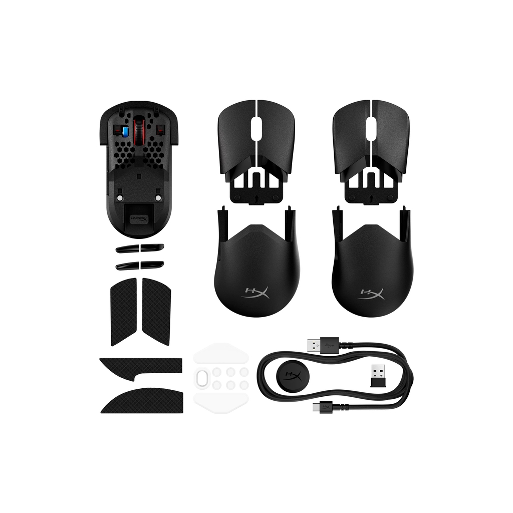 Мишка HyperX Pulsefire Saga Pro Wireless/Bluetooth Black (A2PB2AA) - зображення 9