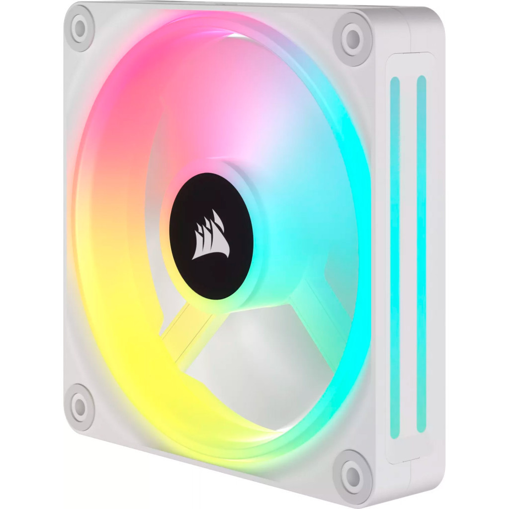 Кулер до корпусу Corsair iCUE Link QX120 RGB PWM PC Fans Starter Kit with iCUE Link System Hub W (CO-9051006-WW) - зображення 4