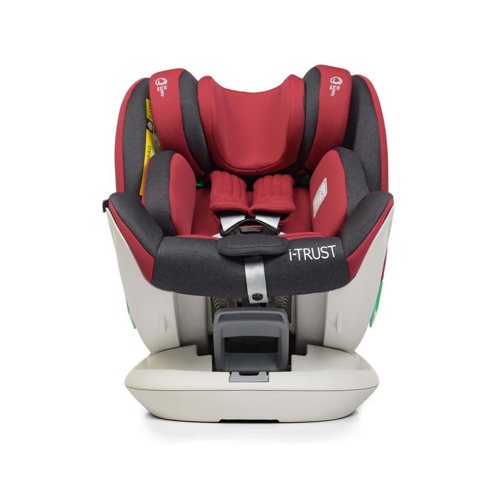 Автокрісло El Camino ME 1081 I-Trust 360 IsoFix 0-36 кг red - зображення 2