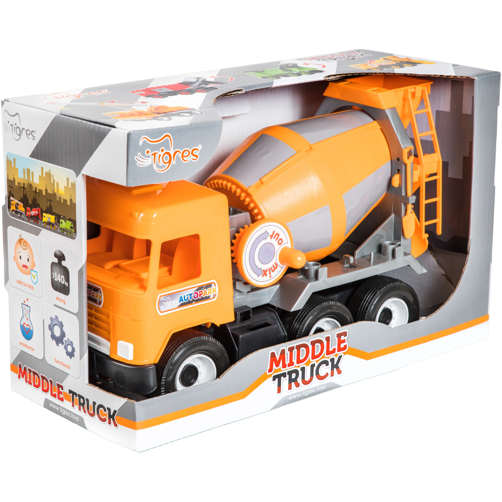 Спецтехніка Tigres "Middle truck" бетонозмішувач Сity (39311) - зображення 2