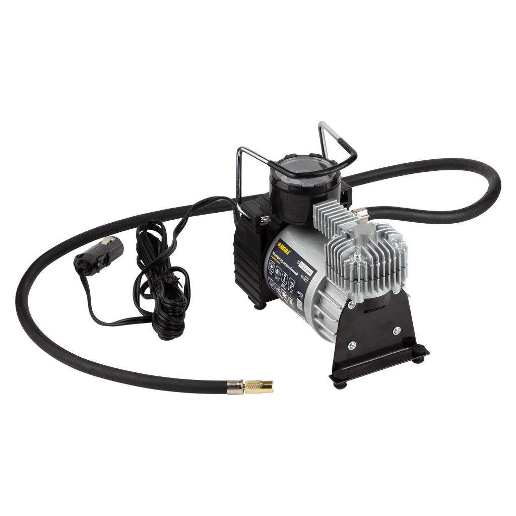 Автомобільний компресор Sigma 12В, 180Вт, 37л/мин, 10бар (6170251) - изображение 3