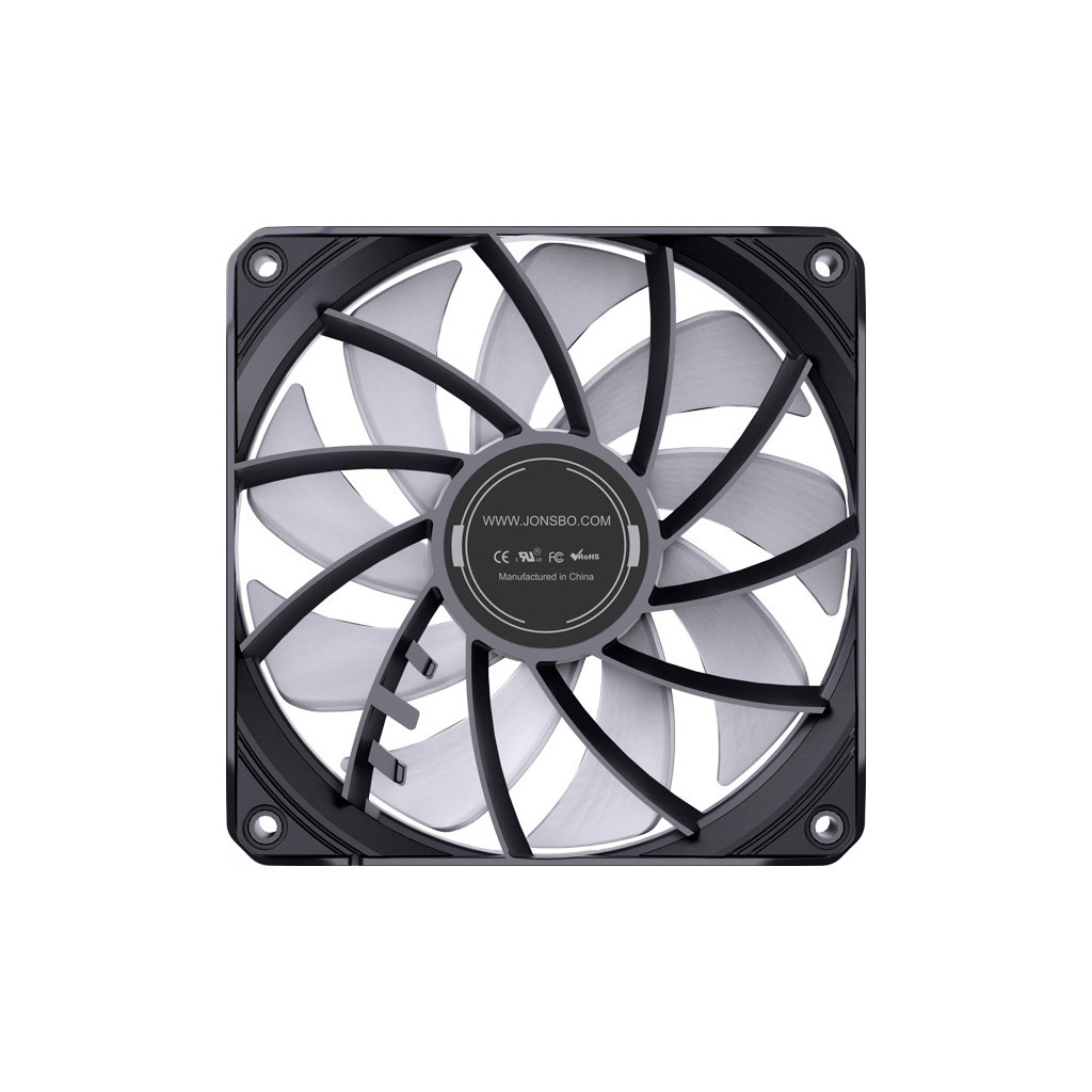 Кулер до процесора JONSBO PISA A5 Gray - зображення 8
