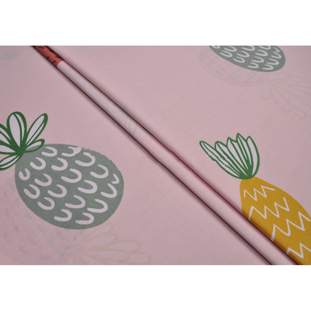 Постільна білизна MirSon Бязь 17-0414-1 Pineapple 110х140 (2200004254357) - изображение 3
