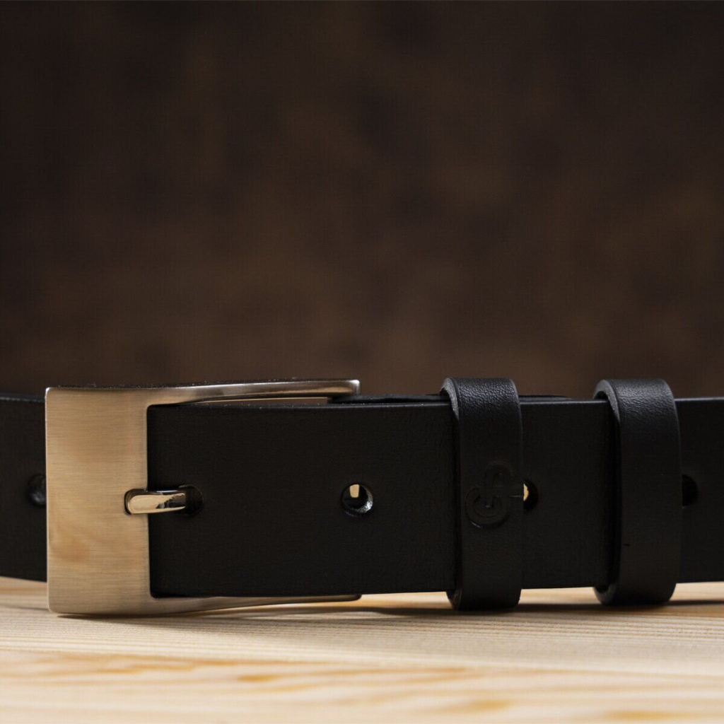 Ремінь Grande Pelle Чорний (11032) - зображення 10