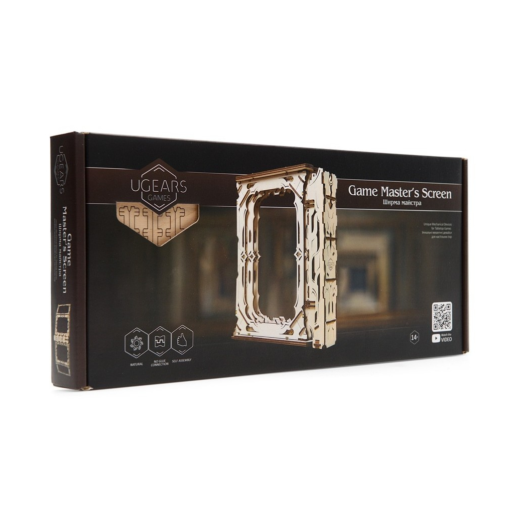 Конструктор Ugears Ширма Майстра для настільних ігор (70070) - зображення 4