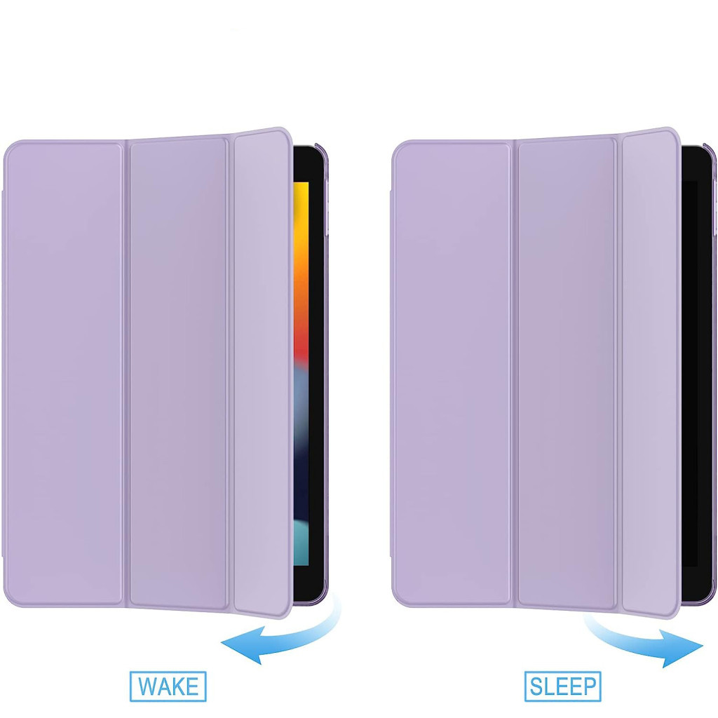 Чохол до планшета BeCover Tri Fold Hard Apple iPad 10.2 2019/2020/2021 Purple (709657) - зображення 6