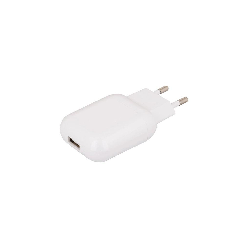 Зарядний пристрій XO L37 2.1A/1USB + cable Lightning White (L37i-WH) - зображення 3