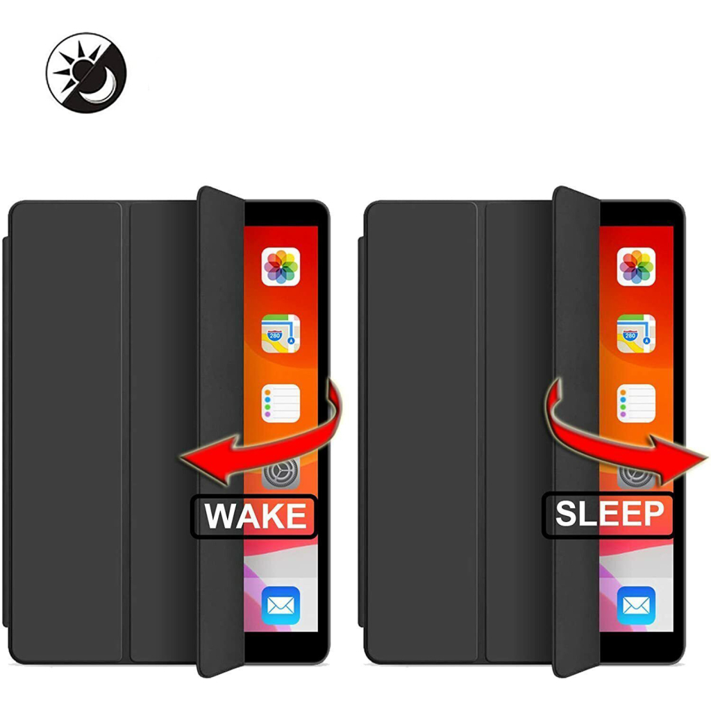 Чохол до планшета BeCover Tri Fold Soft TPU mount Pencil Apple iPad 10.9" 2022 Black (708459) - зображення 5