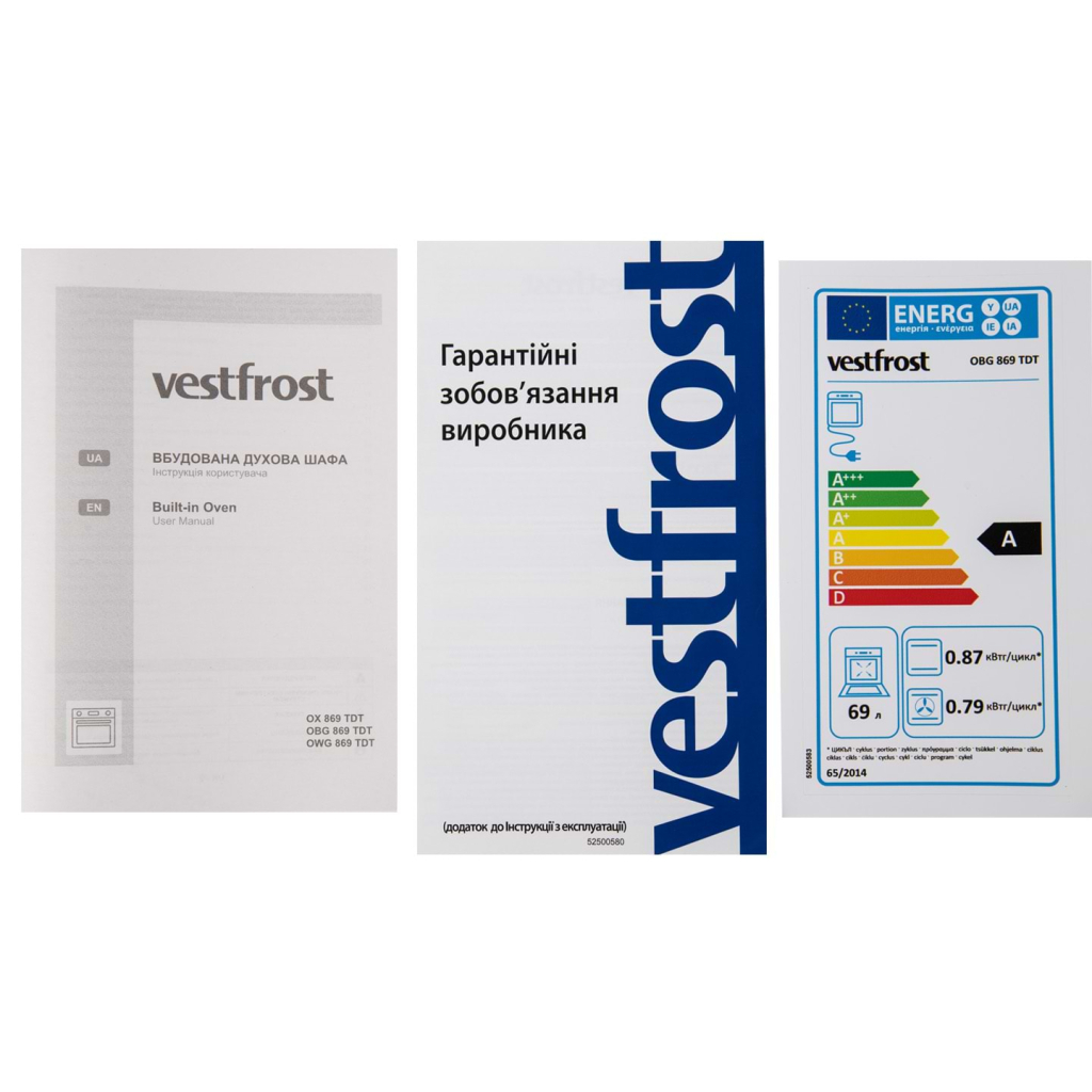 Духова шафа Vestfrost OBG869TDT - зображення 10