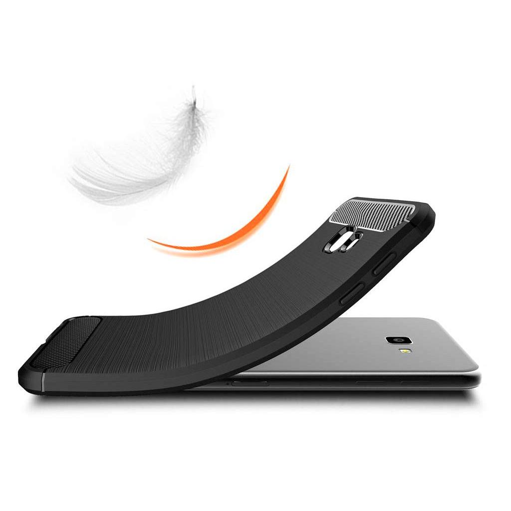 Чохол до мобільного телефона Laudtec для Samsung J4 Plus/J415 Carbon Fiber (Black) (LT-J415F) - зображення 4