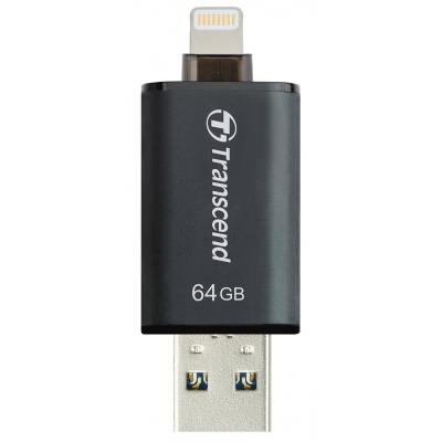 USB флеш накопичувач Transcend 64GB JetDrive Go 300 Black USB 3.1 (TS64GJDG300K) - зображення 4