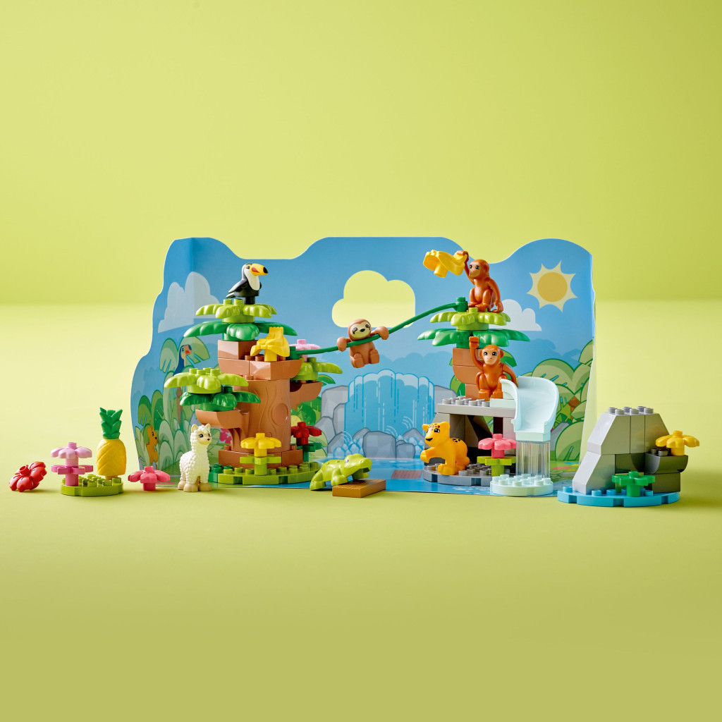 Конструктор LEGO DUPLO Дикі тварини Південної Америки (10973) - зображення 6