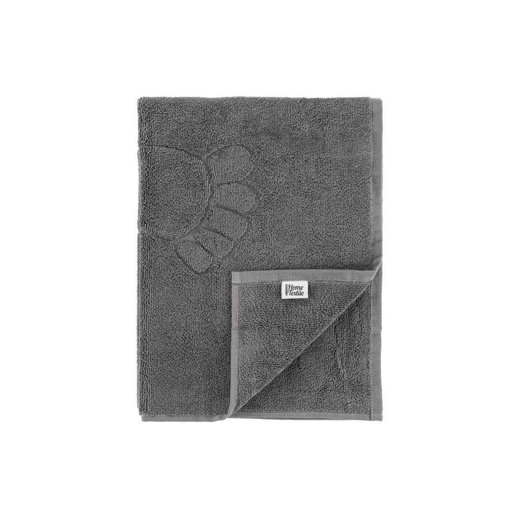 Рушник Ardesto для ніг махровий Benefit 100% бавовна сірий 50х70 см (ART2457SG) - изображение 5