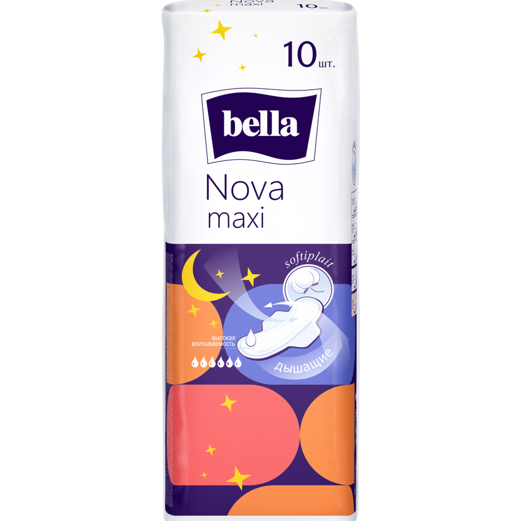 Гігієнічні прокладки Bella Nova Maxi 10 шт. (5900516306809/5900516300487) - зображення 2