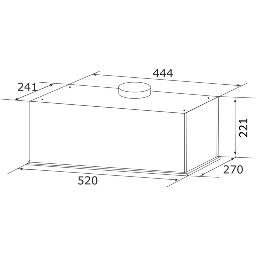Витяжка кухонна GRANADO Palamos 3603-1200 black LINE (GCH516311L) - зображення 7