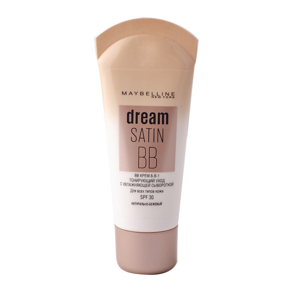 BB-крем Maybelline New York Dream Satin BB 8-in-1 Натурально-бежевий 30 мл (3600530792207) - изображение 1
