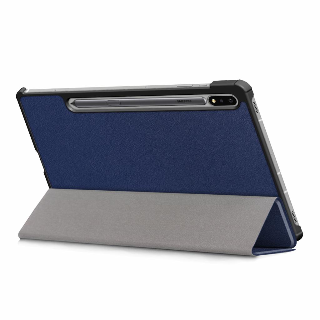 Чохол до планшета BeCover Smart Case Samsung Galaxy Tab S7 (SM-T875)/S8 (SM-X700/SM-X706) Deep Blue (705221) - зображення 4