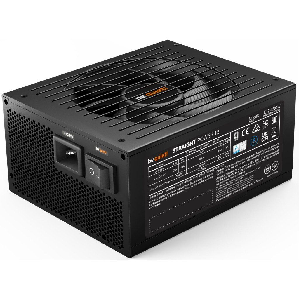 Блок живлення Be quiet! 1500W STRAIGHT POWER 12 (BN340) - изображение 2