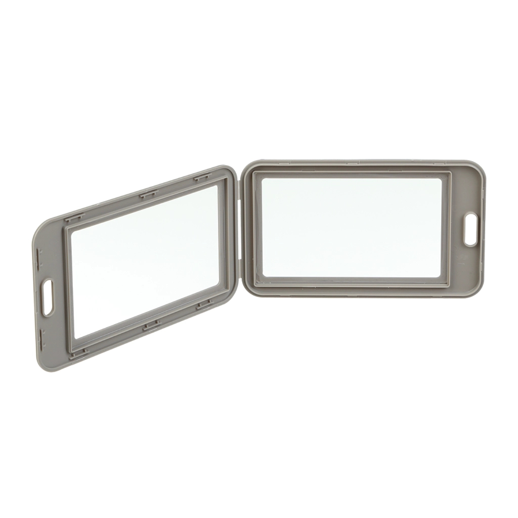 Бейдж Buromax вертикальний, 69 х 111мм, PP+PVC, сірий (BM.5414-09) - изображение 2