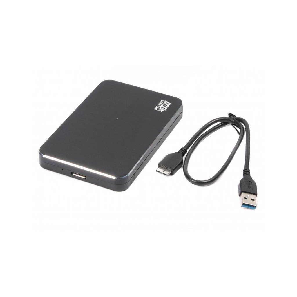 Кишеня зовнішня AgeStar 2.5", USB3.1, черный (31UB2A18 (Black)) - зображення 2