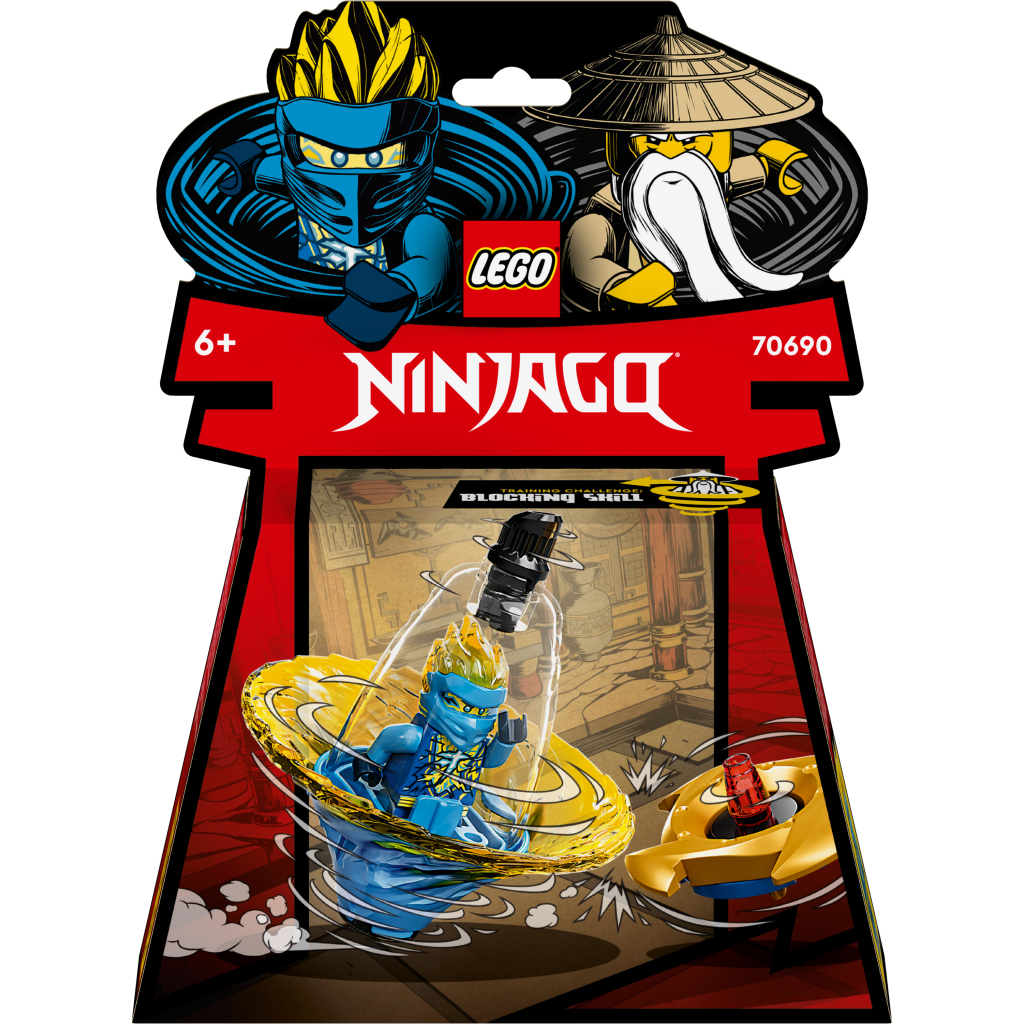 Конструктор LEGO Ninjago Навчання спін-джитсу ніндзя Джея 25 деталей (70690) - зображення 1