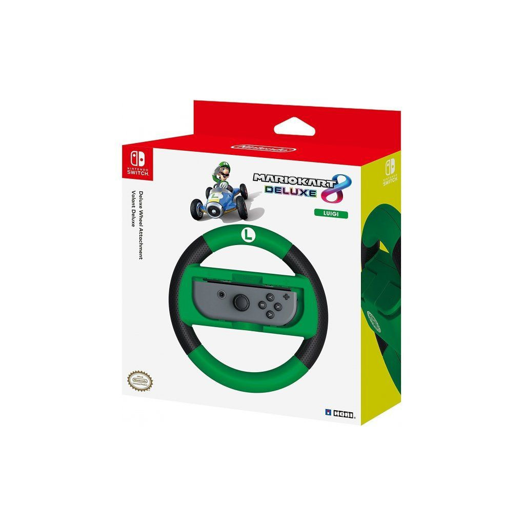 Кермо Hori Racing Wheel for Nintendo Switch (Luigi) (NSW-055U) - зображення 4