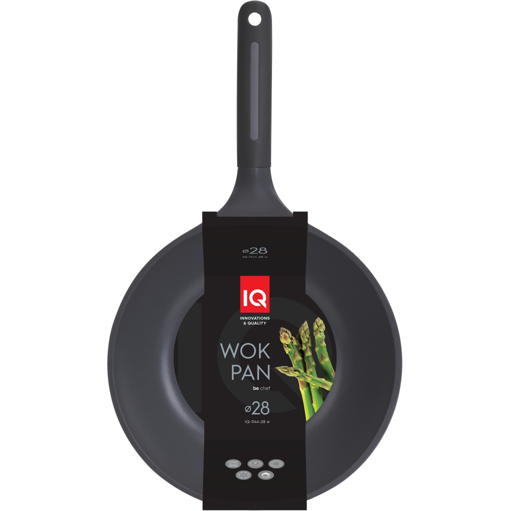 Сковорода IQ Be Chef ВОК 28 см (IQ-1144-28 w) - зображення 1